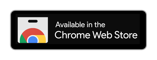 Disponível na Chrome Web Store